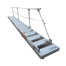 Marine Aluminum 6m A type Flat Wharf gangway